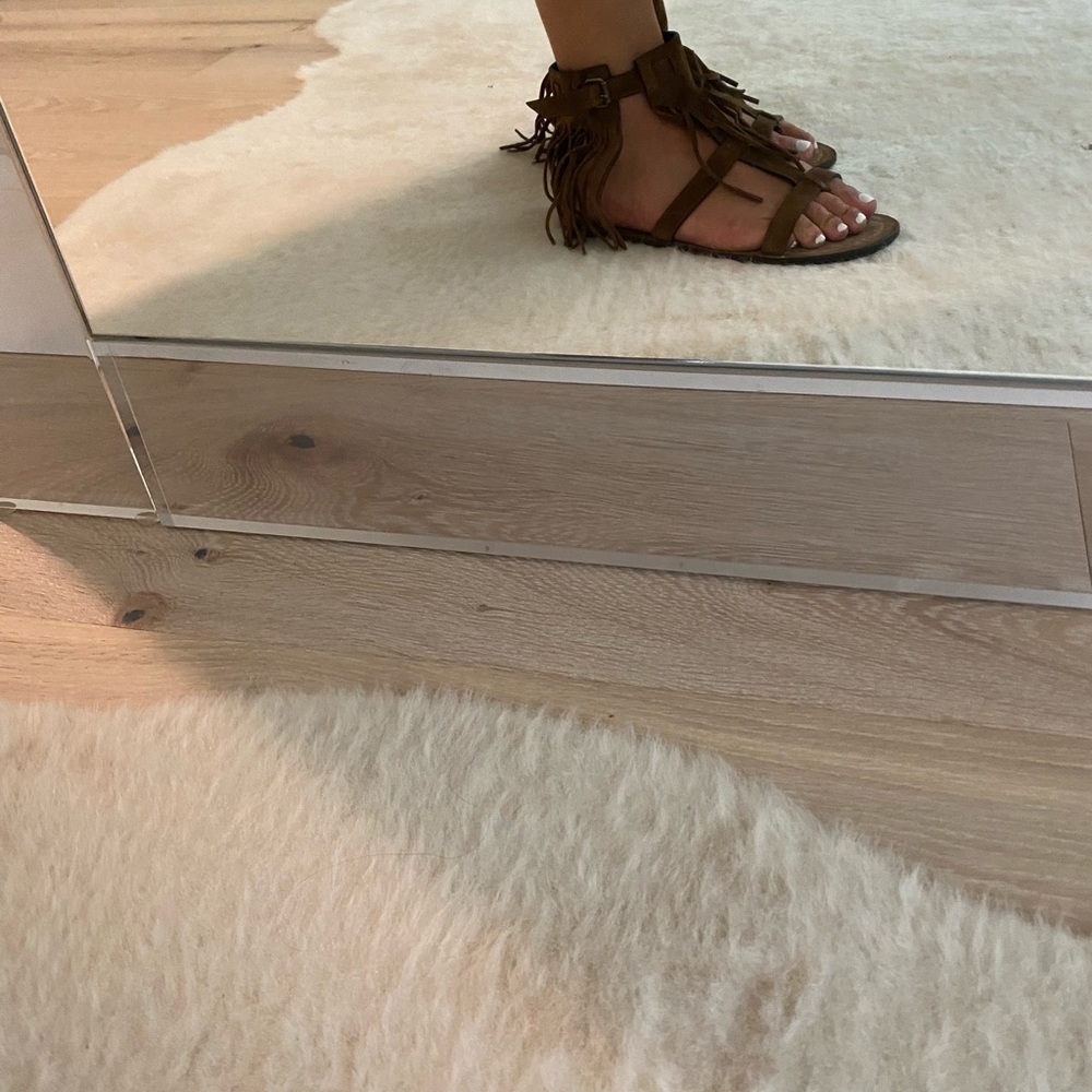 Saint Laurent Moccasin Sandals - 38 - Picture 7 of 11